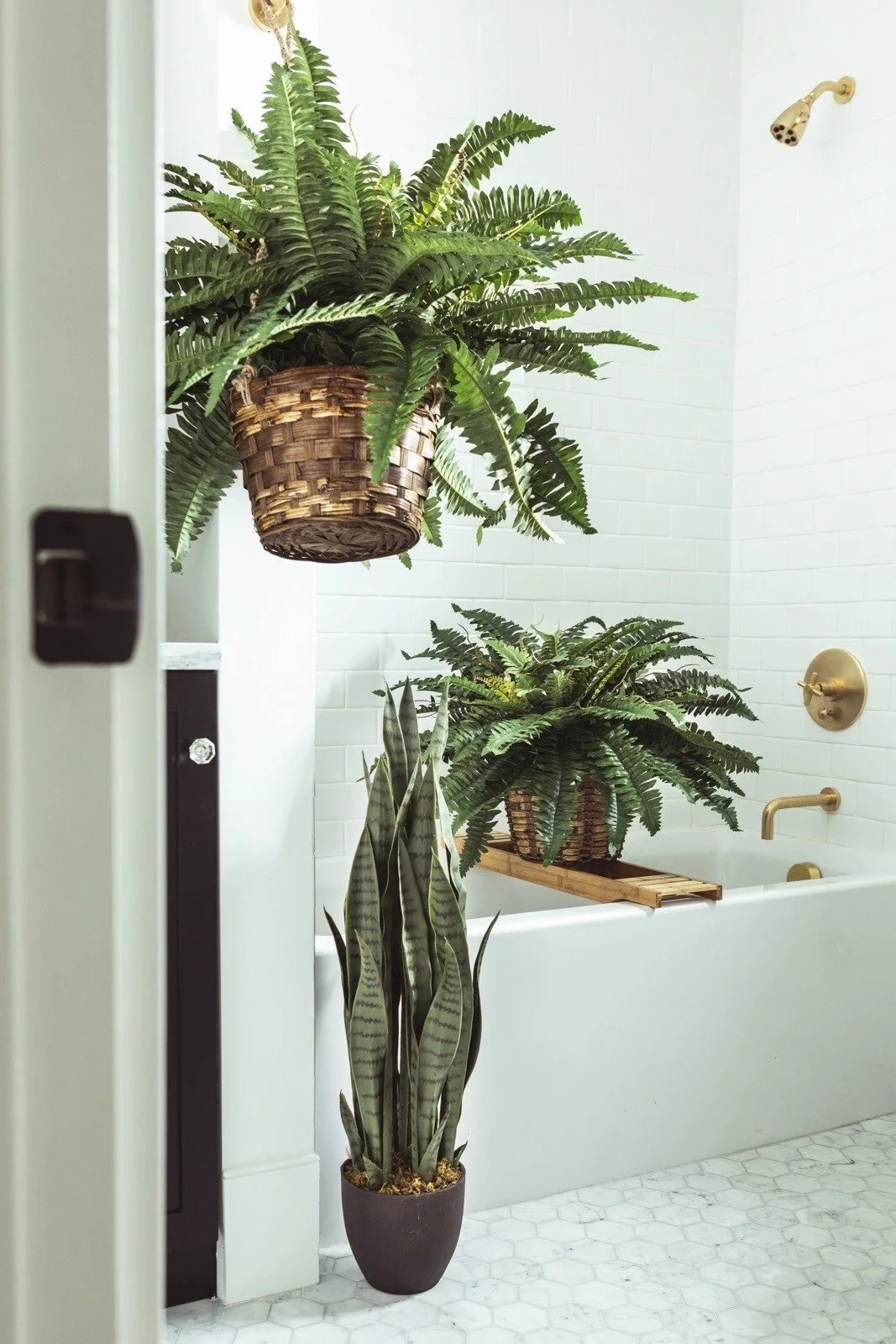 🌿🏡Artificial Hanging Fern Plant – Effortless Greenery for Home & Garden - Image 9