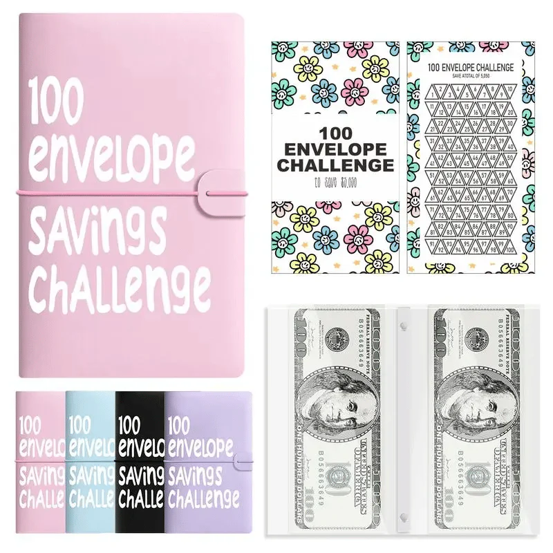 🔥✉️100 Envelope Savings Challenge Book - Image 12