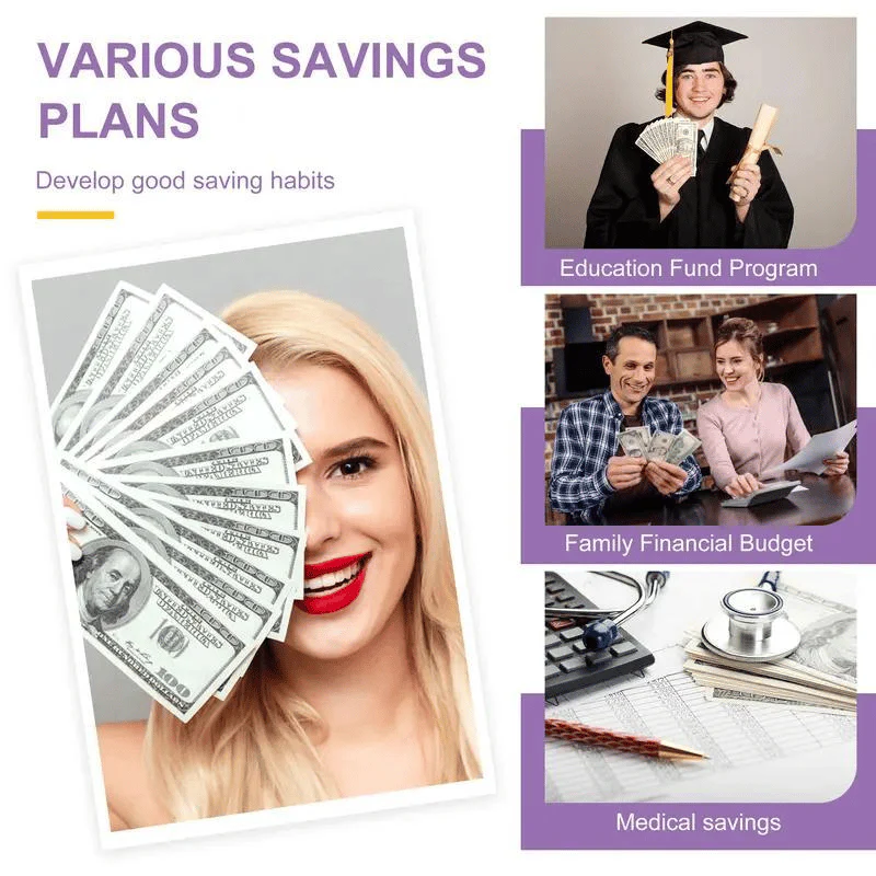 🔥✉️100 Envelope Savings Challenge Book - Image 5
