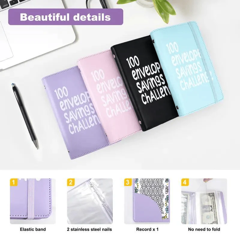 🔥✉️100 Envelope Savings Challenge Book - Image 9