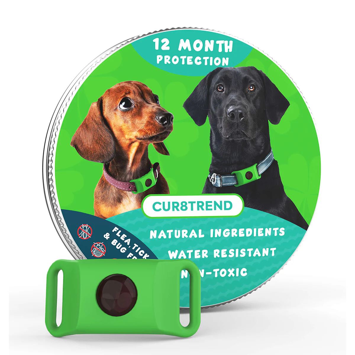 Dog Tag Pendant – Flea & Tick Prevention, Waterproof & Safe for All Breeds - Image 2