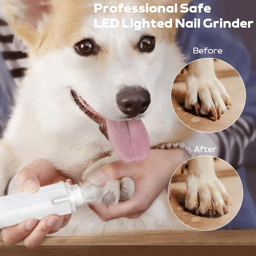 2-in-1 Pet Nail Clipper & Grinder with LED Light - Image 2