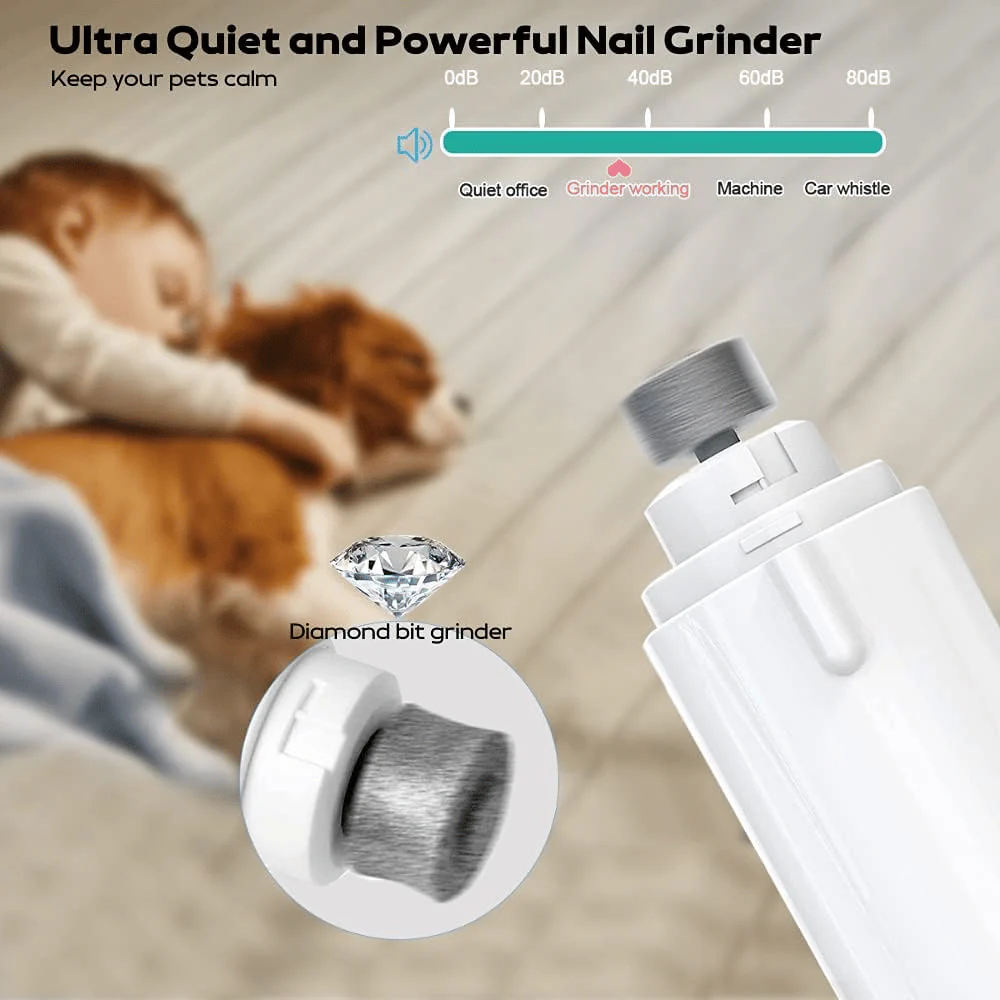 2-in-1 Pet Nail Clipper & Grinder with LED Light - Image 4