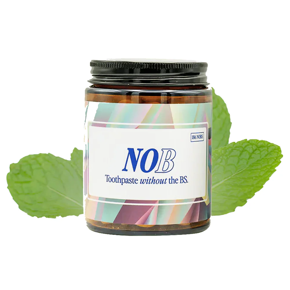 2-in-1 Toothpaste Tablets – Fresh Mint, Travel Jar (62 Ct) - Image 10