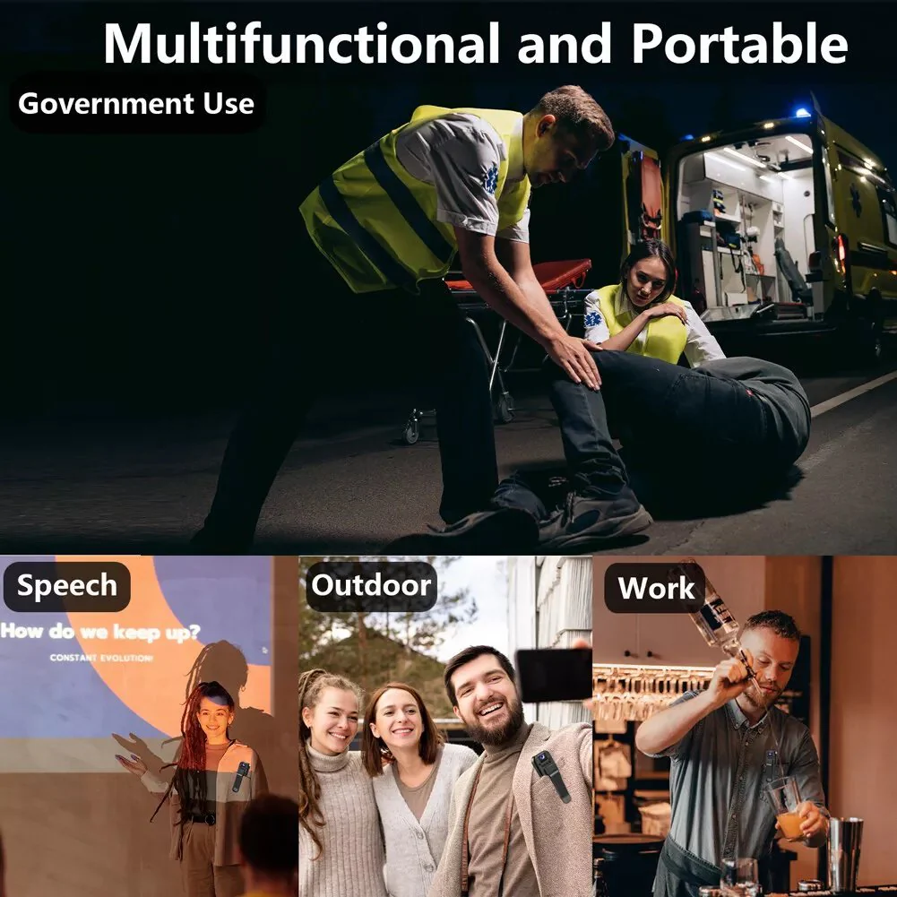 1080P HD Mini Camera with PIR Motion Detection | Portable Body Camera for Security, Travel, and Personal Use - Image 4