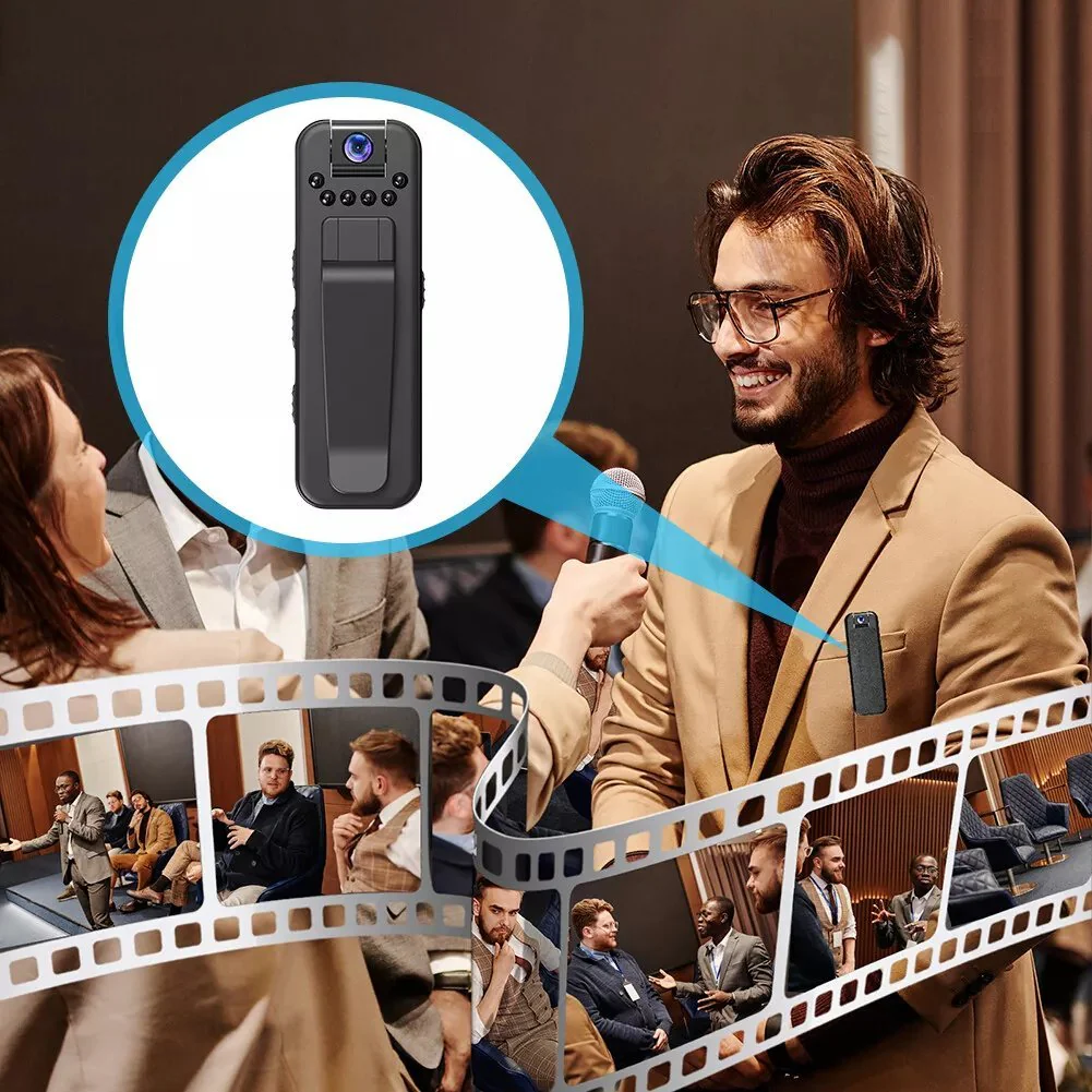 1080P HD Mini Camera with PIR Motion Detection | Portable Body Camera for Security, Travel, and Personal Use - Image 6
