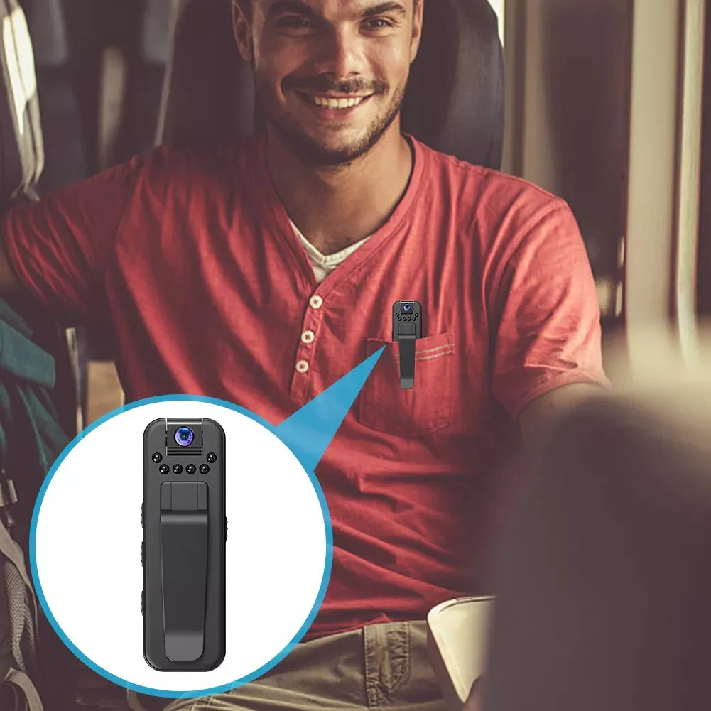 1080P HD Mini Camera with PIR Motion Detection | Portable Body Camera for Security, Travel, and Personal Use - Image 7