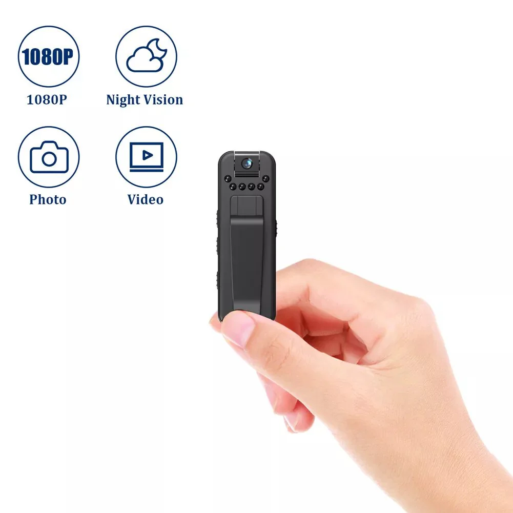 1080P HD Mini Camera with PIR Motion Detection | Portable Body Camera for Security, Travel, and Personal Use - Image 9
