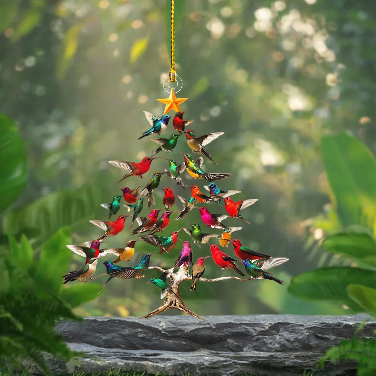 🔥2025 New Release 🐦🎄Hummingbird Christmas Ornament💠 (✨Same as in the video) - Image 3