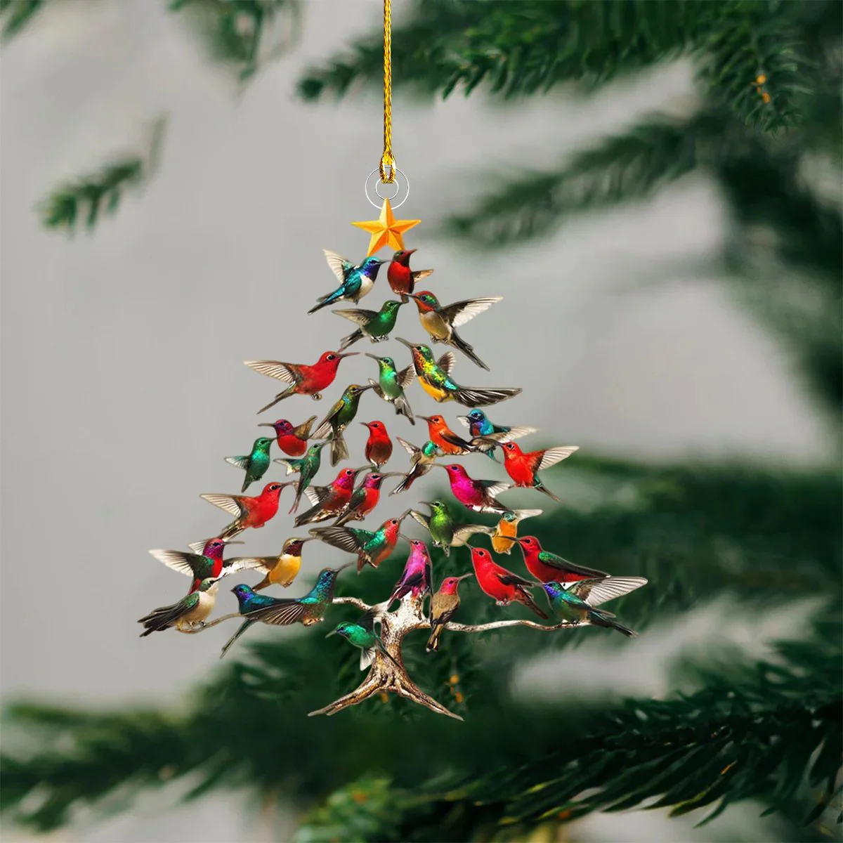 🔥2025 New Release 🐦🎄Hummingbird Christmas Ornament💠 (✨Same as in the video) - Image 5