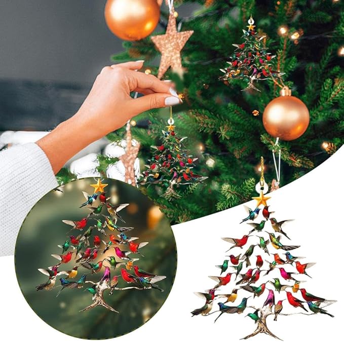 🔥2025 New Release 🐦🎄Hummingbird Christmas Ornament💠 (✨Same as in the video) - Image 6