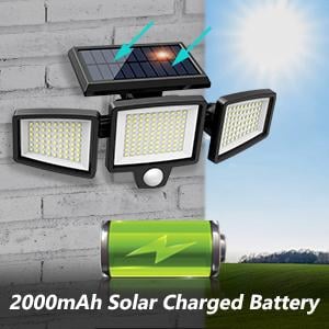 270° Wide-Angle Solar Floodlight: Remote Control & Weatherproof - Image 5