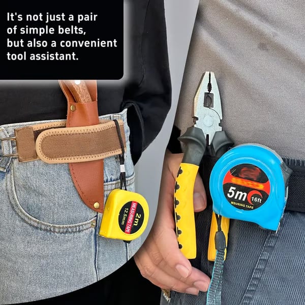 🔥Tactical Metal Hook Elastic Belt - Image 3