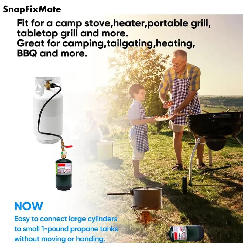 🔥36 Inch Propane Gas Tank Adapter Connector - Image 6