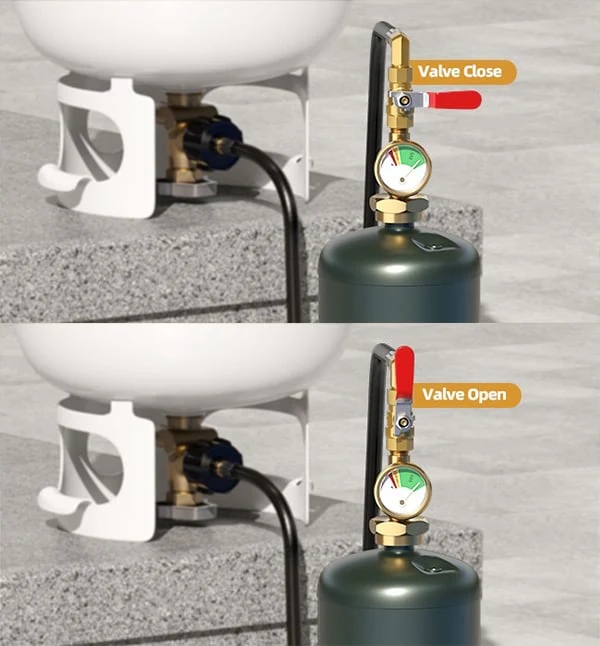 🔥36 Inch Propane Gas Tank Adapter Connector - Image 8