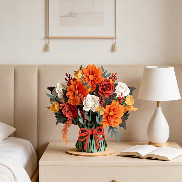 🌼💌 Forever-Blooming 3D Flower Pop-Up Card– Personalized Love Message & Everlasting Bloom 🎁 - Image 7