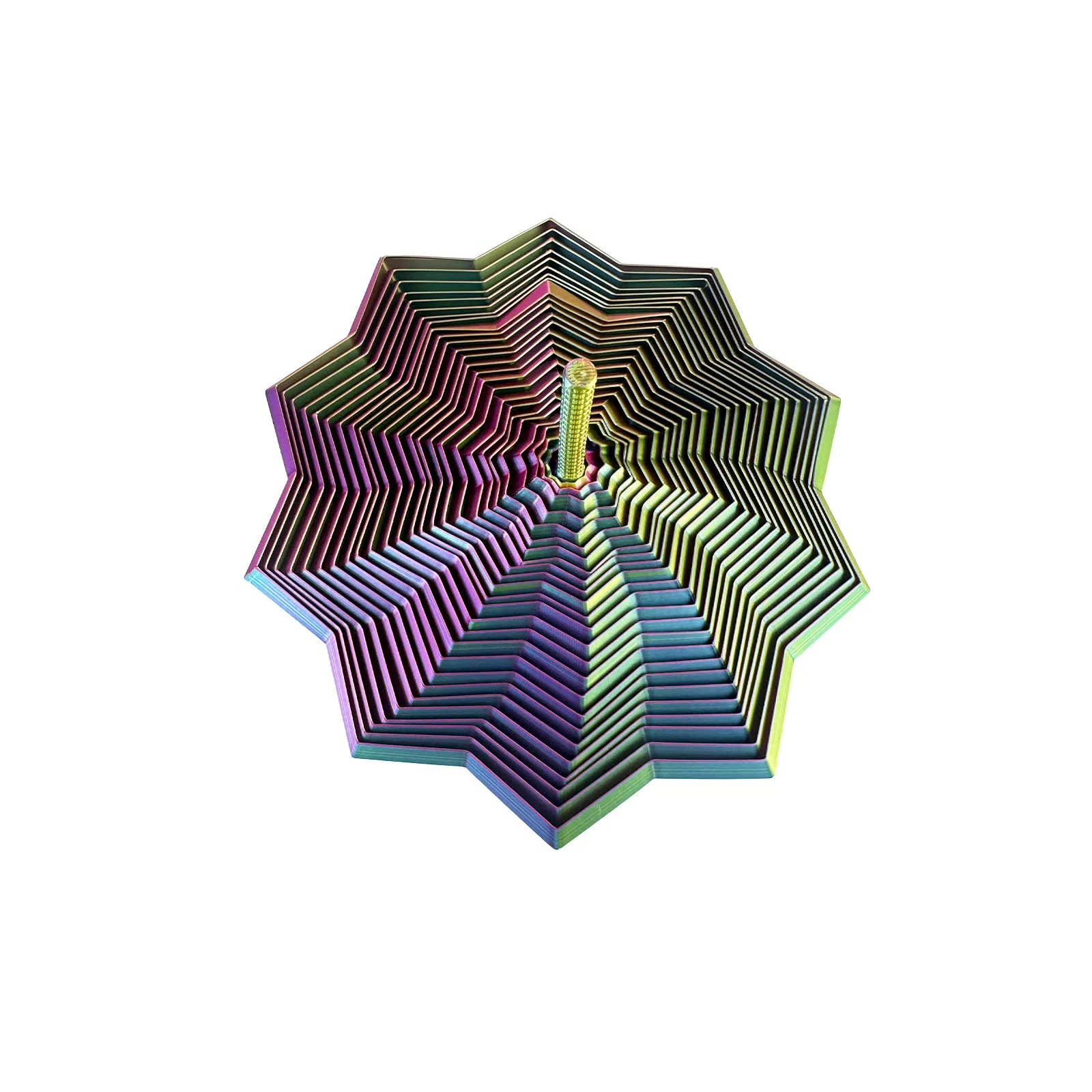 3D Printed Fidget Star – Stress Relief Whirling Toy - Image 8