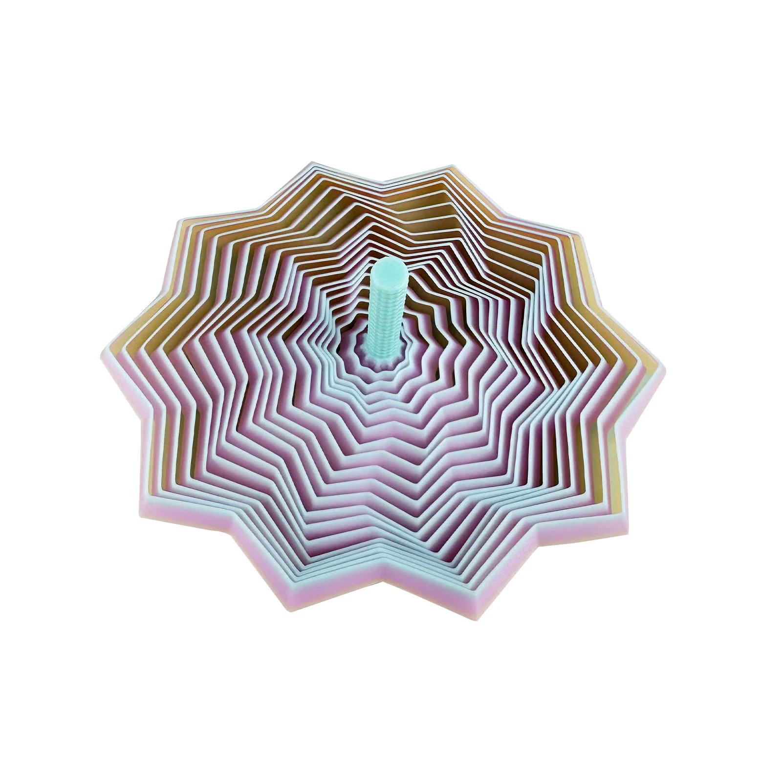 3D Printed Fidget Star – Stress Relief Whirling Toy - Image 9