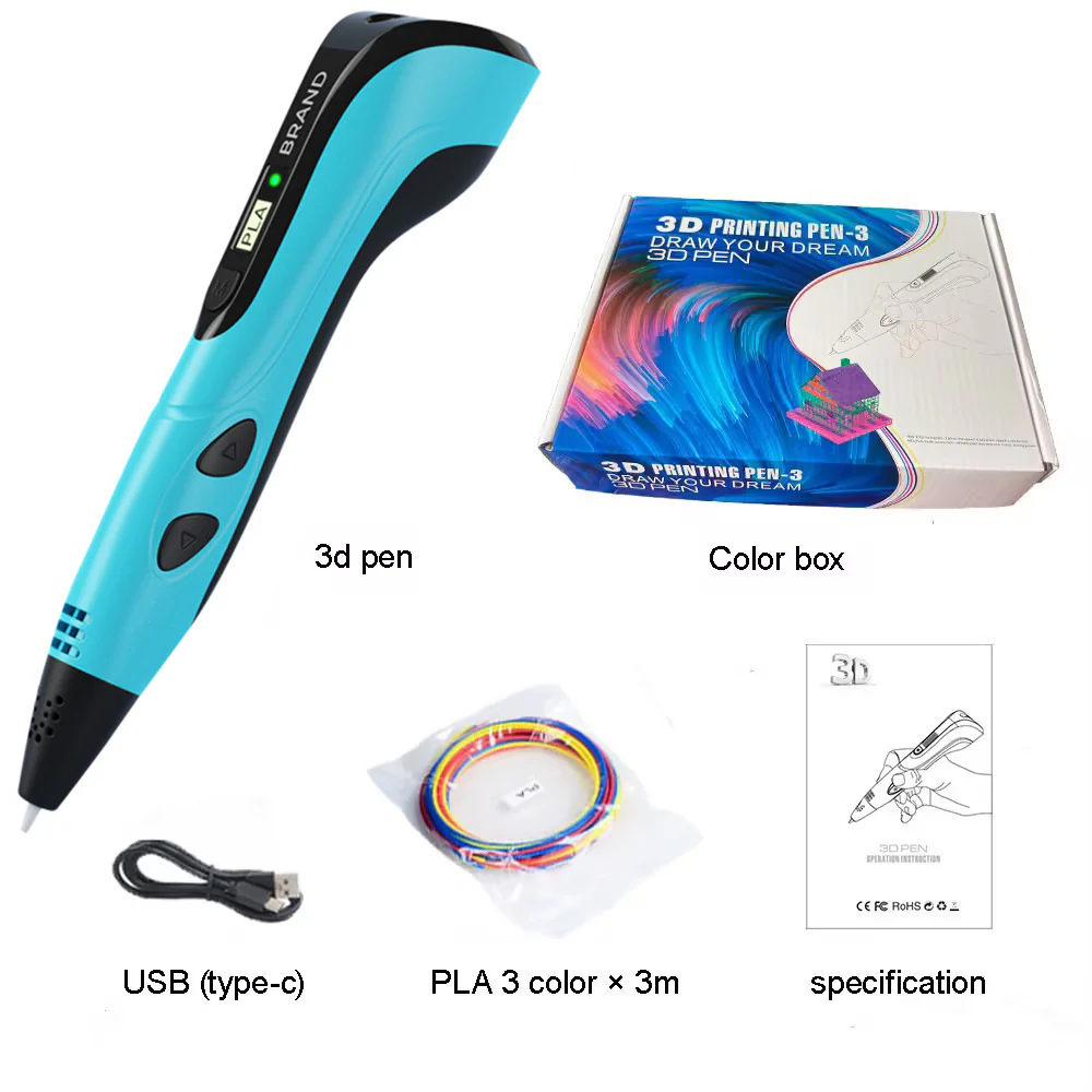 🎨 3D Printing Pen for Kids – Educational DIY Drawing Tool - Image 11