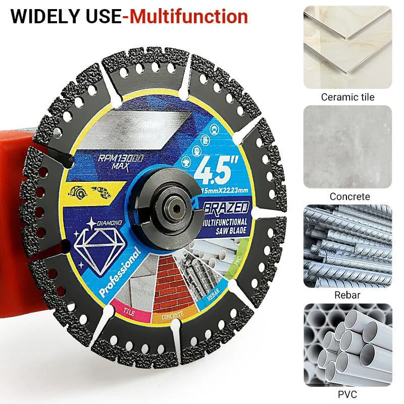 🛠️ ✨ 4.5" Multi-Material Diamond Blade - Zero Compromise, Max Durability - Image 2