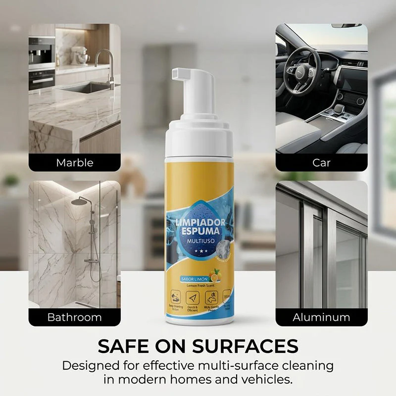 4-in-1 Multi-Enzyme Foam Cleaner – Deep Clean Car, Kitchen, Bathroom & Sofa - Image 8