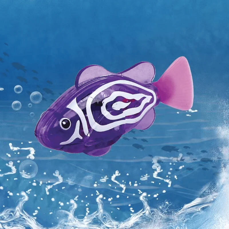 Electronic Pet Fish Bath Toy | LED Light Up | Auto-Swimming Bath Toy - Image 10