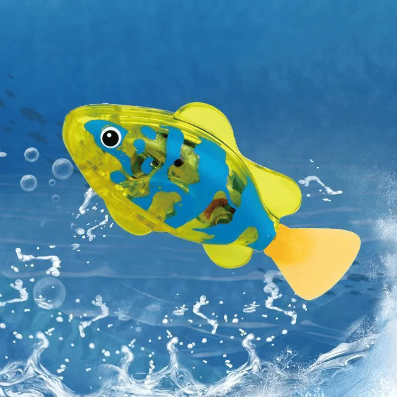 Electronic Pet Fish Bath Toy | LED Light Up | Auto-Swimming Bath Toy - Image 11
