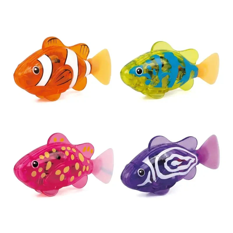 Electronic Pet Fish Bath Toy | LED Light Up | Auto-Swimming Bath Toy - Image 12