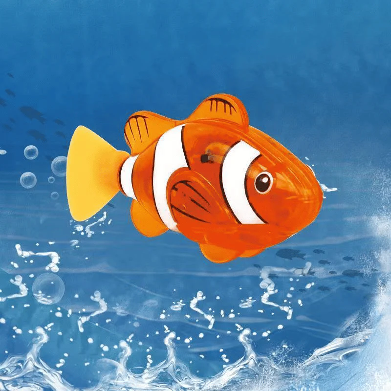 Electronic Pet Fish Bath Toy | LED Light Up | Auto-Swimming Bath Toy - Image 8
