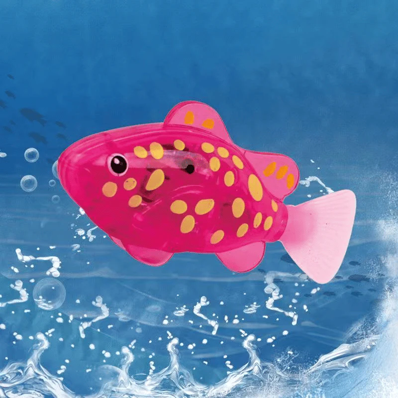 Electronic Pet Fish Bath Toy | LED Light Up | Auto-Swimming Bath Toy - Image 9