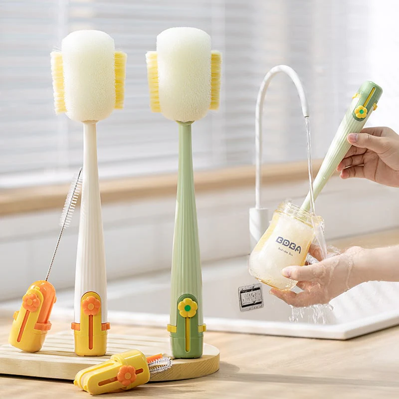 5-in-1 Multifunctional Baby Bottle Cleaning Brush Set - Image 7
