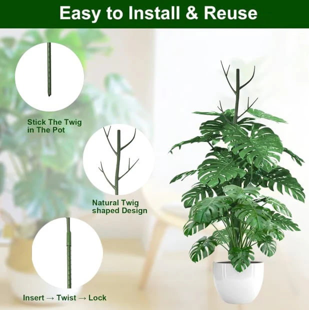 5 pack Stackable, Rot-Proof Plant Support - Image 4