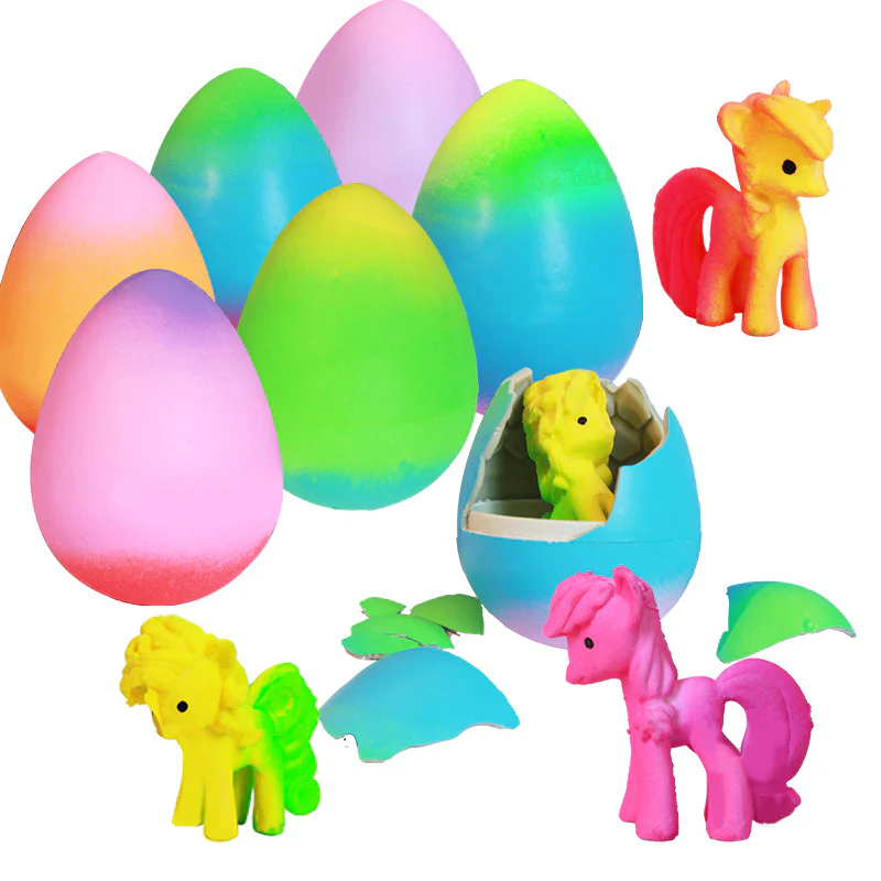 6-Pack Surprise Unicorn Eggs: Hatch & Grow Mystery Toy Set ✨ - Image 5