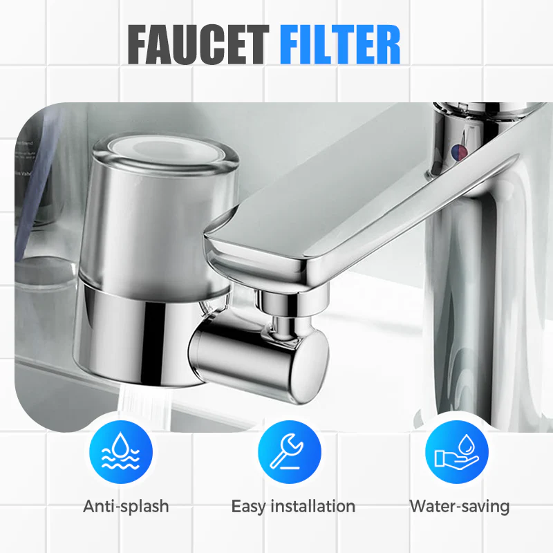 720° Rotating Faucet Filter Nozzle Set – Clean Water & Perfect Spray in One! 💦✨ - Image 3