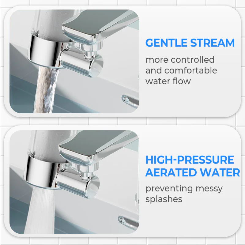 720° Rotating Faucet Filter Nozzle Set – Clean Water & Perfect Spray in One! 💦✨ - Image 5