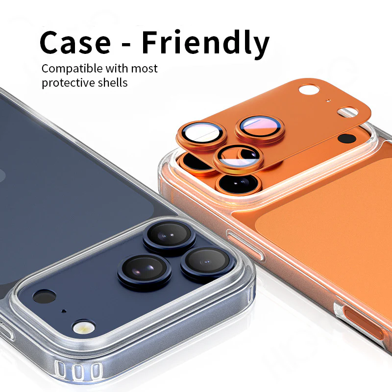 iPhone 17/Air/17 Pro/17 Pro Max Camera Lens Protector, 9H Tempered Glass AR Anti-Glare Full Coverage - Image 4