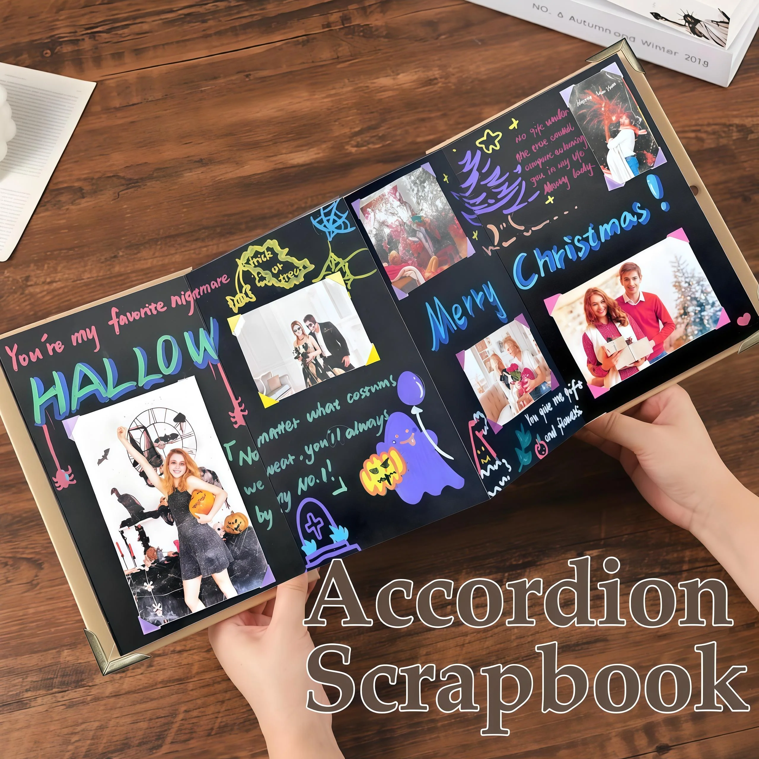 📚Accordion Foldable Scrapbook Album - Image 8