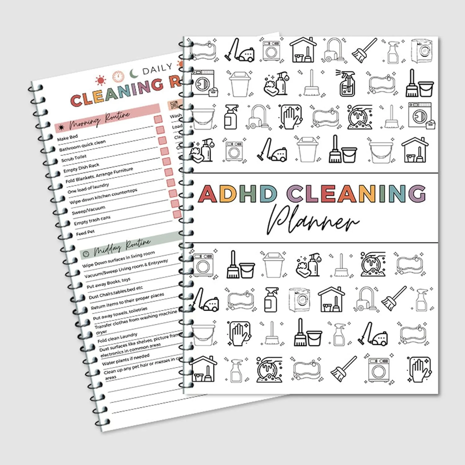 ⏰ADHD Cleaning & Organizing Toolkit - Chore Planner✔ - Image 2