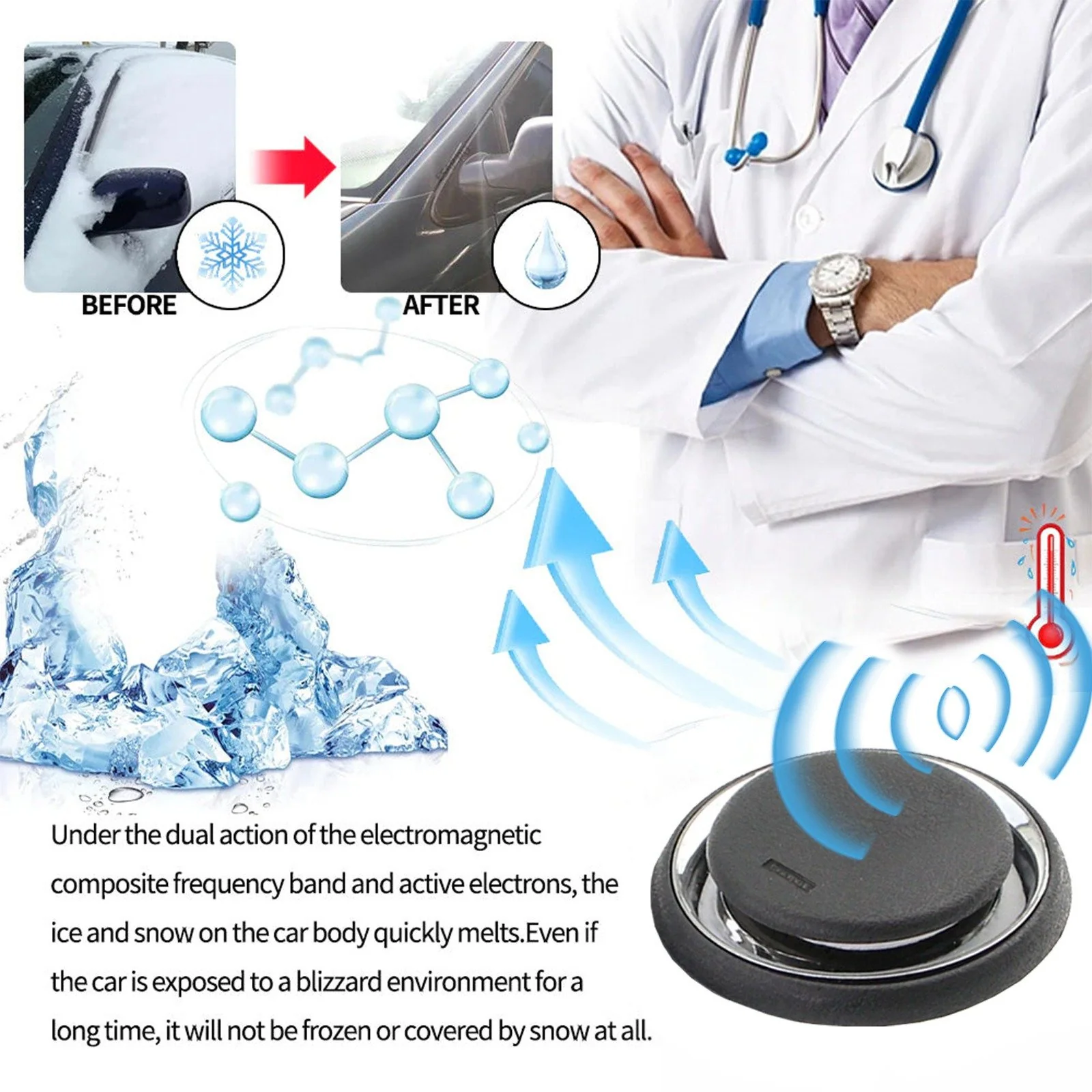 🚗Antifreeze Device – Auto Defroster & Molecular Heater for Snow and Ice Removal❄️ - Image 10