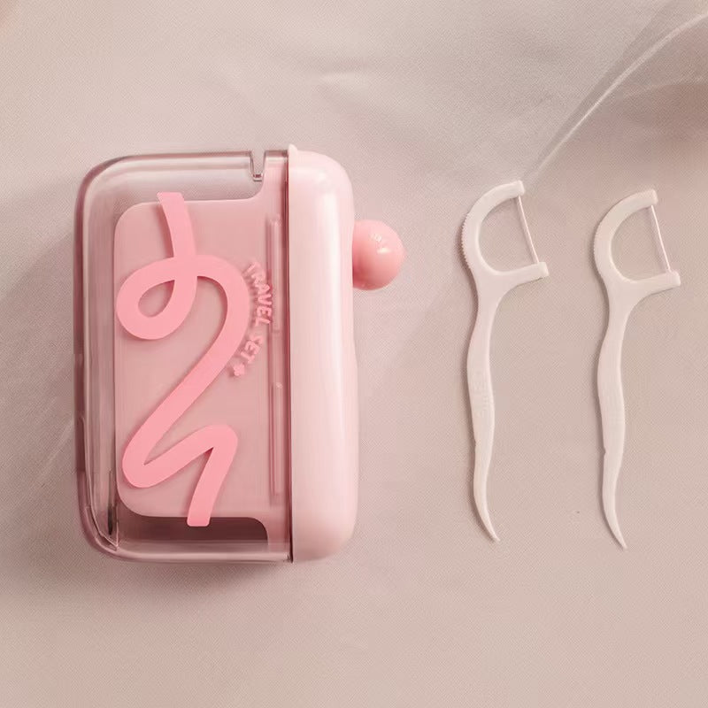 Automatic Pop-Up Dental Floss Dispenser Box Refillable Portable with Floss - Image 8