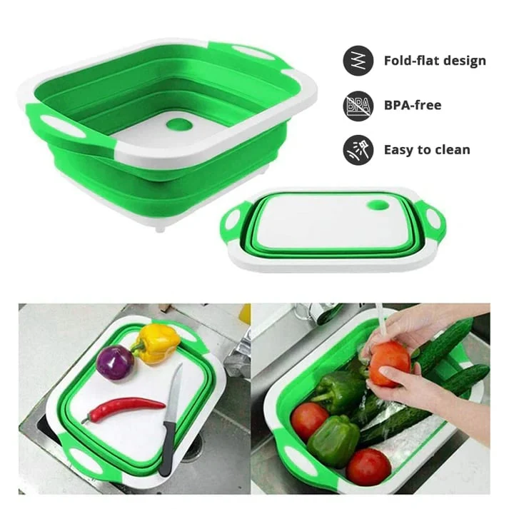 🍗🥗BBQ & Meal Prep Tub | Collapsible Prep Tub🍖🏕️ - Image 8