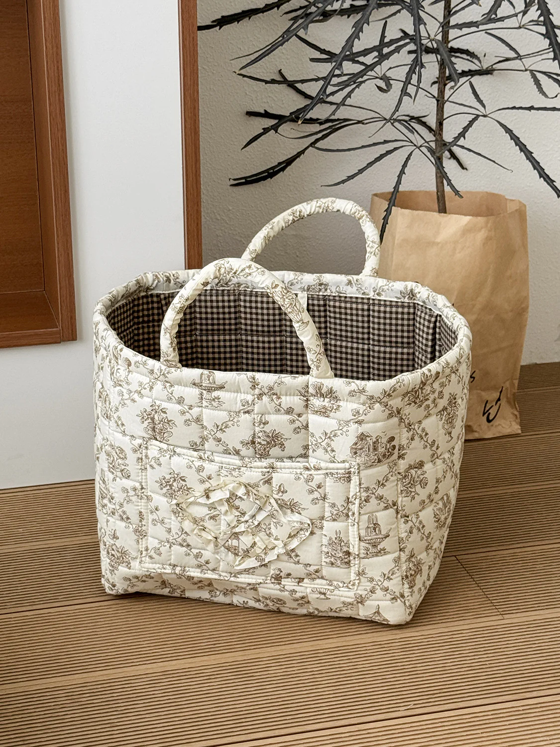💐Boho Quilted Home Decor Tote - Image 2