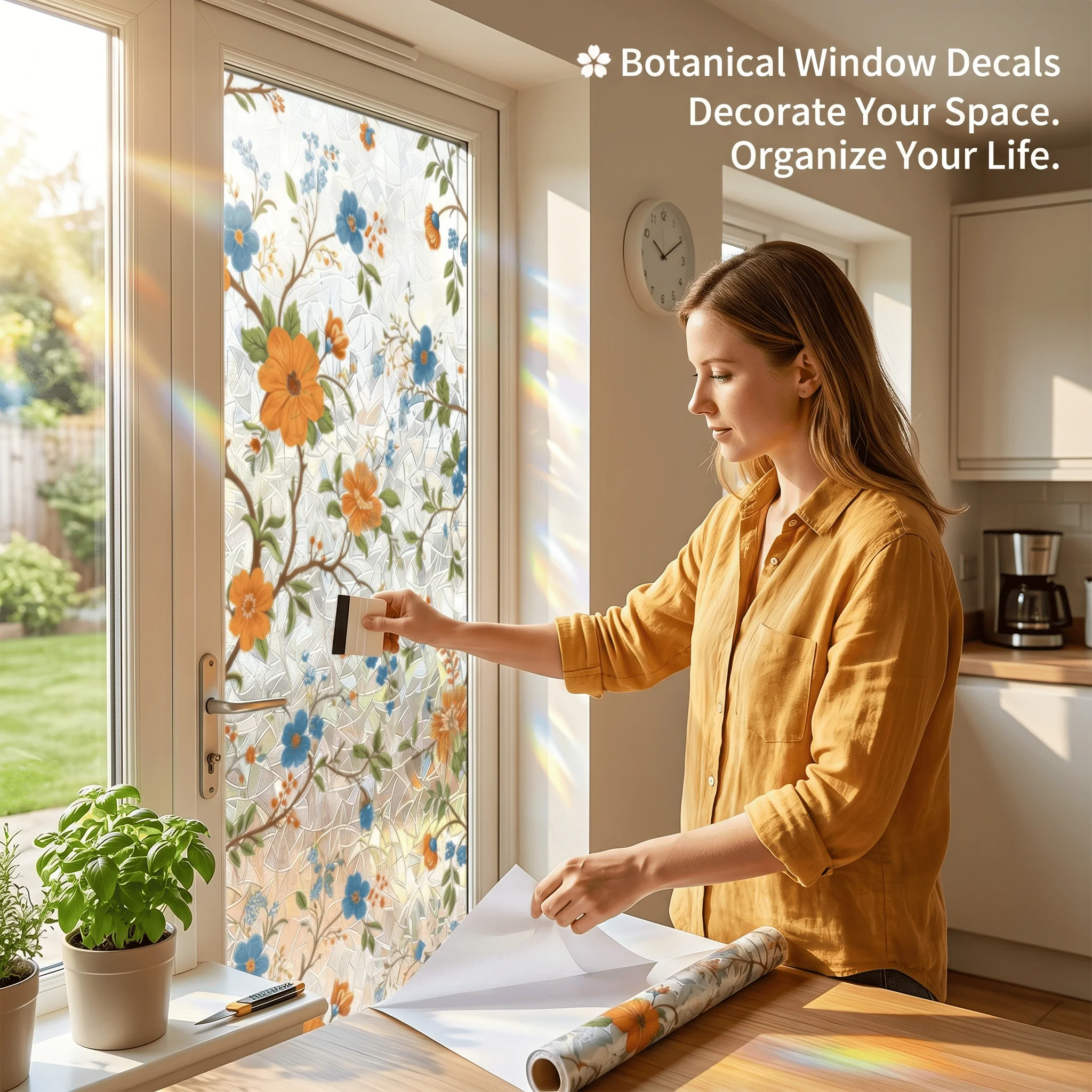 🌸 Botanical Window Decals - Image 2