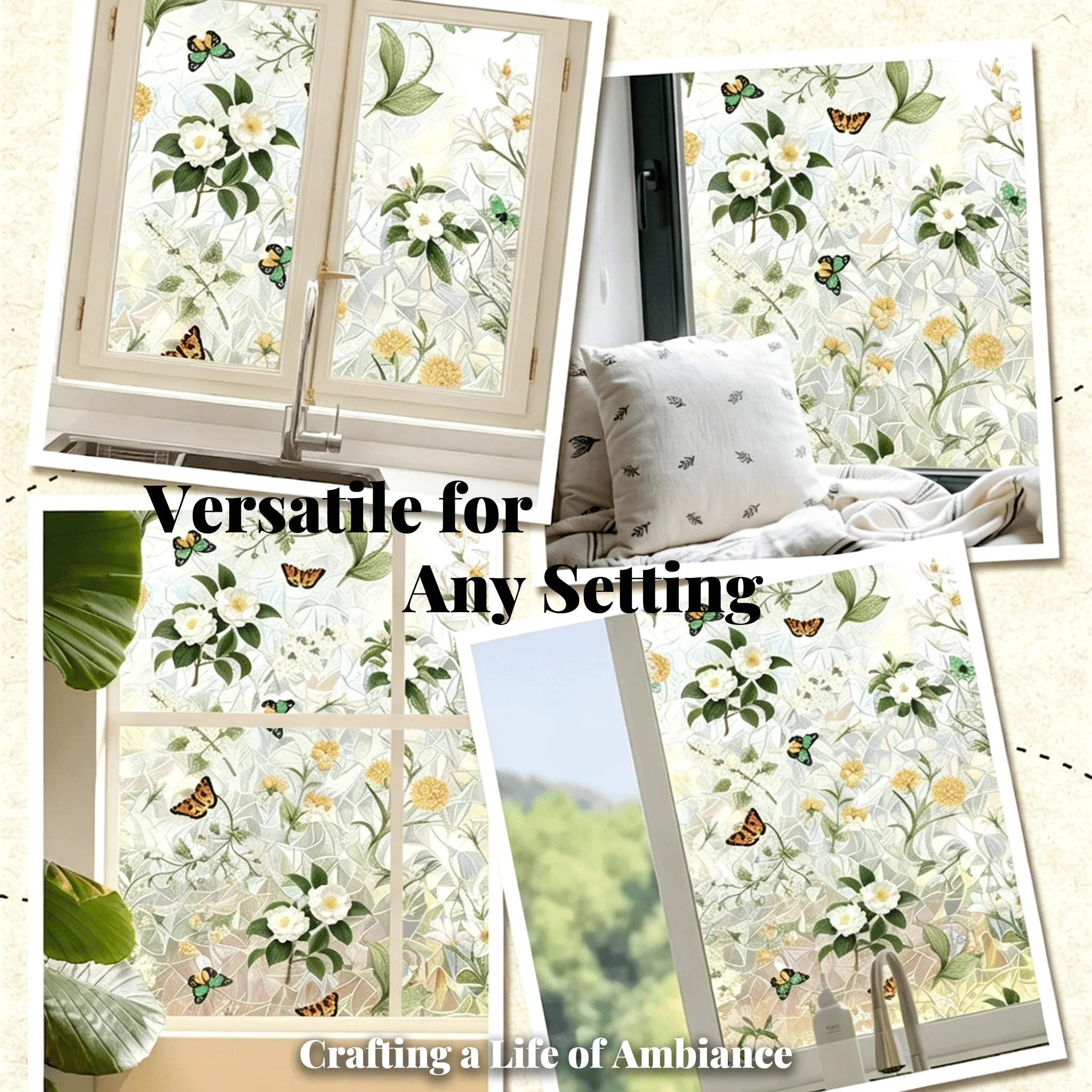 🌸 Botanical Window Decals - Image 9