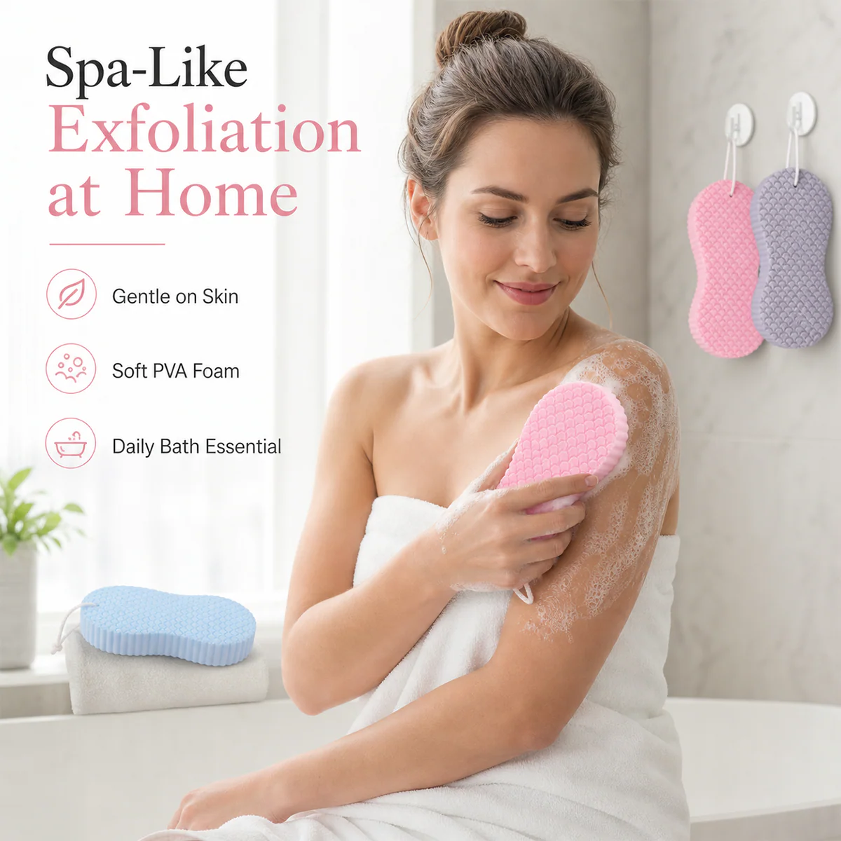 Magic Exfoliating Bath Spongeonge - Image 10