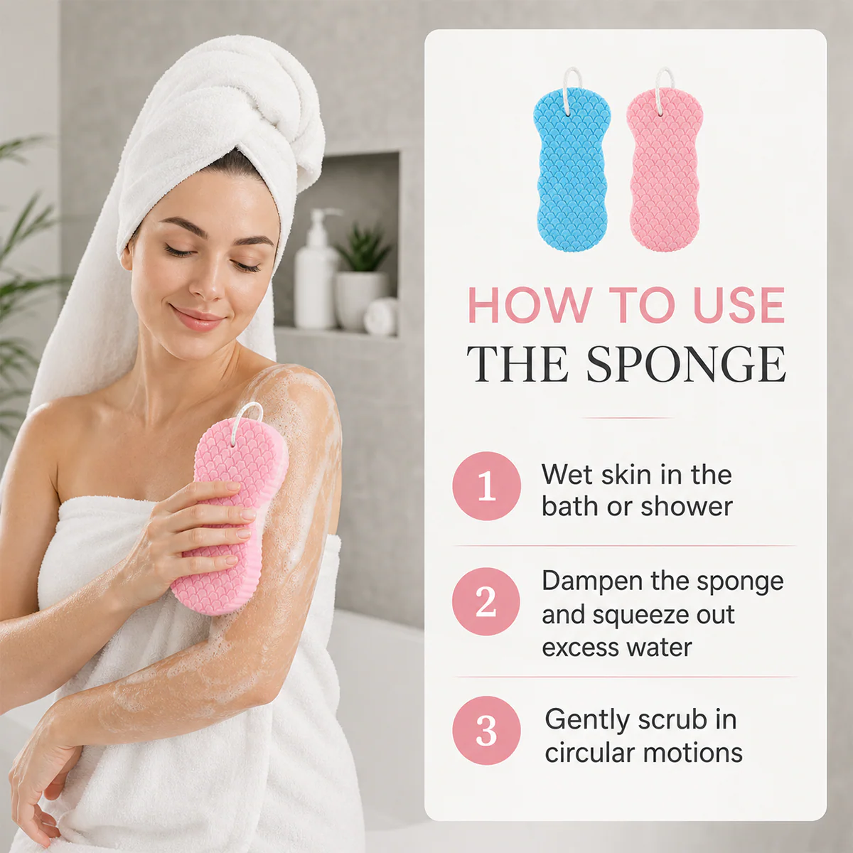 Magic Exfoliating Bath Spongeonge - Image 2