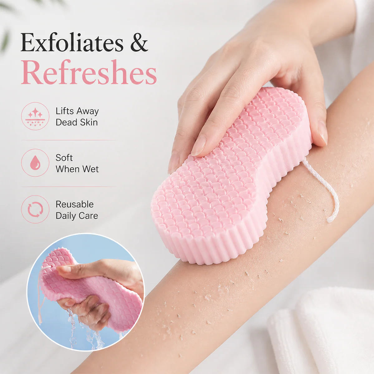 Magic Exfoliating Bath Spongeonge - Image 3