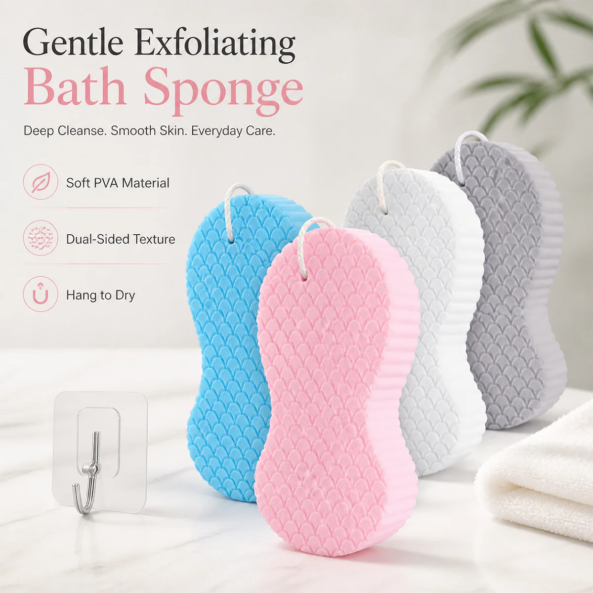Magic Exfoliating Bath Spongeonge - Image 5