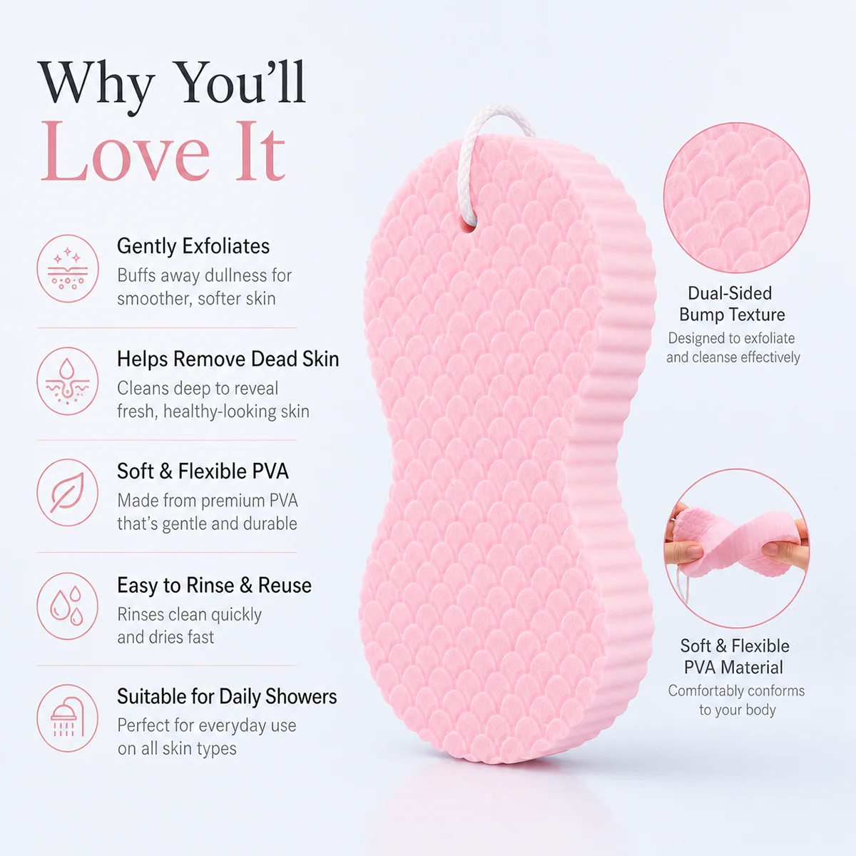 Magic Exfoliating Bath Spongeonge - Image 6