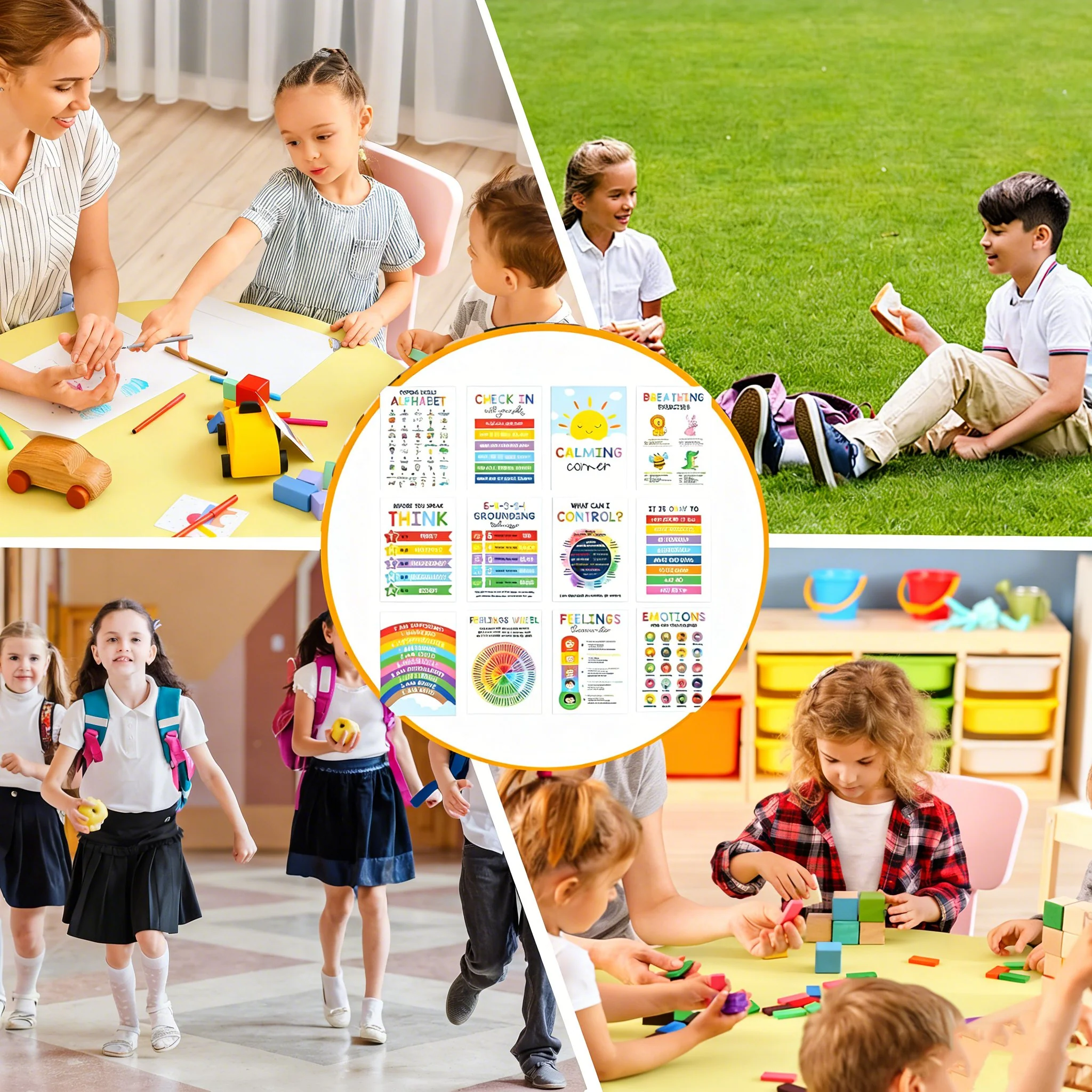 Calming Corner Posters&Feelings Wheel Chart🌈🧠 - Image 10